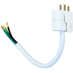 Airam DCL Stecker Mit Kordel 15 Cm, Geerdet