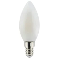 Airam Filament LED C37 E14 3000K 250lm 2,5W Opal White