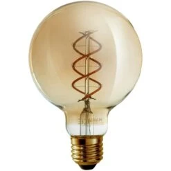 Airam LED G95 E27 400lm 4.9W 2200K Lichtquelle Dimmbar, Amber