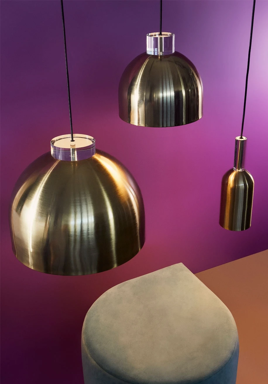 AYTM Luceo Round Lamp Small, Gold/Clear 6 AYTM Luceo Round Lamp Small, Gold/Clear – Bild 4