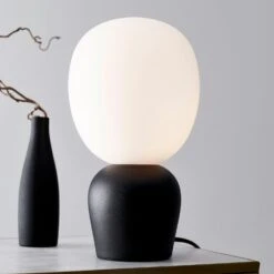 Belid Buddy Tischlampe, Schwarz / Opal -Günstiges Leuchten Geschäft belid buddy tischlampe 13