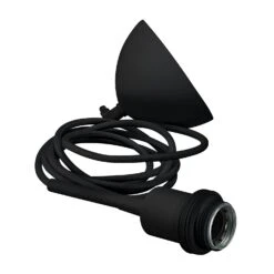 Belid Gloria Lampenaufhängung E14, Schwarz/ Struktur