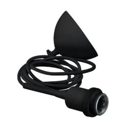 Belid Gloria Lampenaufhängung E27, Schwarz/ Struktur