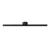 Belid Pendant Suspension Rail For 2 Pendants, Matt Black