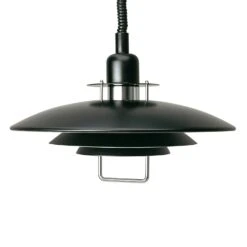 Belid Primus Ll Deckenleuchte Ø43cm, Schwarz/ Chrom