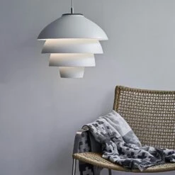 Belid Valencia Deckenleuchte Ø42cm, Weiss -Günstiges Leuchten Geschäft belid valencia deckenleuchte 42cm weiss 2