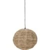 Bloomingville Hillow Hängelampe Ø46 Cm, Natur -Günstiges Leuchten Geschäft bloomingville hillow pendant lamp nature banana palm bark 0