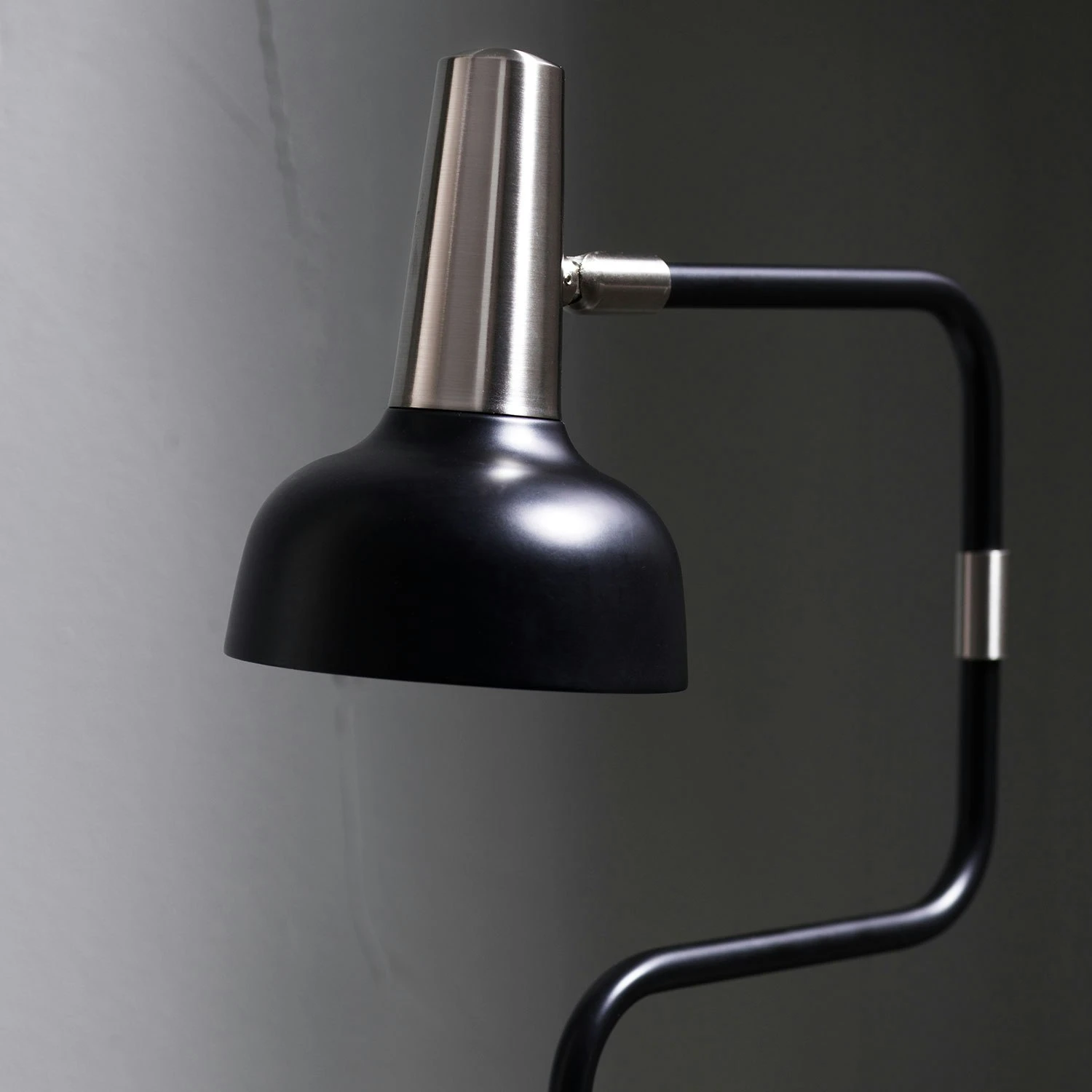 Ray Wandleuchte LED, Schwarz/Nickel 4 Ray Wandleuchte LED, Schwarz/Nickel – Bild 2