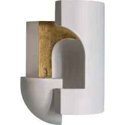 Soul Story 2 Wandleuchte, Weiß / Gold