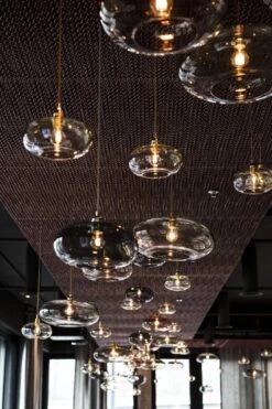 Horizon Lampe Ø 45 Cm, Klar/ Silber -Günstiges Leuchten Geschäft ebb flow horizon lampe 36 cm 1 1