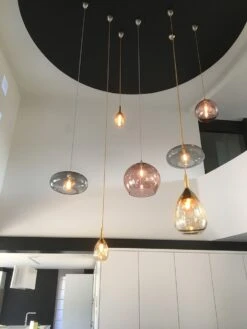 Horizon Lampe Ø 45 Cm, Klar/ Silber -Günstiges Leuchten Geschäft ebb flow horizon lampe 36 cm 3 1