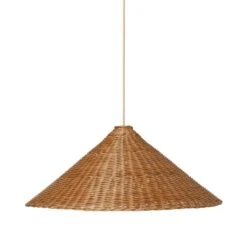 Ferm LIVING Dou Lampenschirm Natural Ø68 Cm -Günstiges Leuchten Geschäft ferm living dou lampenschirm natural 7