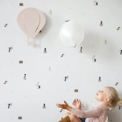 Air Balloon Wall Lamp, Oiled Oak -Günstiges Leuchten Geschäft ferm living kids air balloon lampe g4 led rosa 1