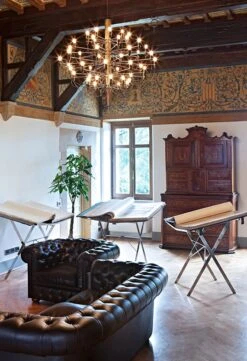 Flos 2097/30 Sarfatti Kronleuchter, Messing -Günstiges Leuchten Geschäft flos 2097 30 sarfatti kronleucher 7