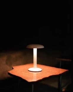 Flos Gustave Residential Tischlampe Tragbar 2700K, Mattweiß -Günstiges Leuchten Geschäft flos gustave residential 35