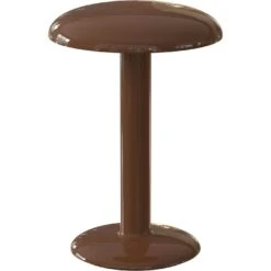 Flos Gustave Residential Tischlampe Tragbar 2700K, Braun Lackiert