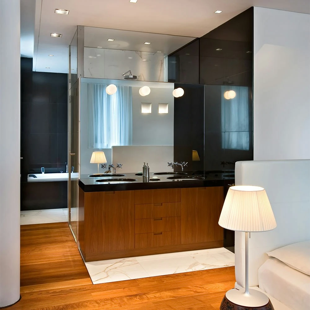 Flos Mini Glo-Ball C/W Lampe, Spiegel 6 Flos Mini Glo-Ball C/W Lampe, Spiegel – Bild 4