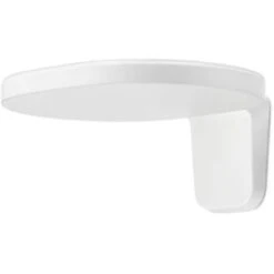 Flos Oplight W1 Wandleuchte, Textured White
