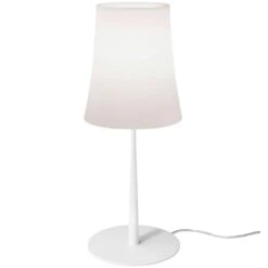 Birdie Easy Grande Tischlampe, Mattweiß