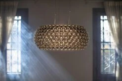 Caboche Plus Grande Hängelampe, Grau, Dimmer -Günstiges Leuchten Geschäft foscarini caboche plus grande hangelampe 0 1