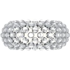 Caboche Plus Media Wandleuchte, Transparent