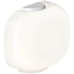 Chouchin 3 Semi Wandleuchte, Weiß