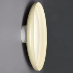 Lake LED-Wandleuchte, Rot -Günstiges Leuchten Geschäft foscarini lake led wandleuchte elfenbein 1