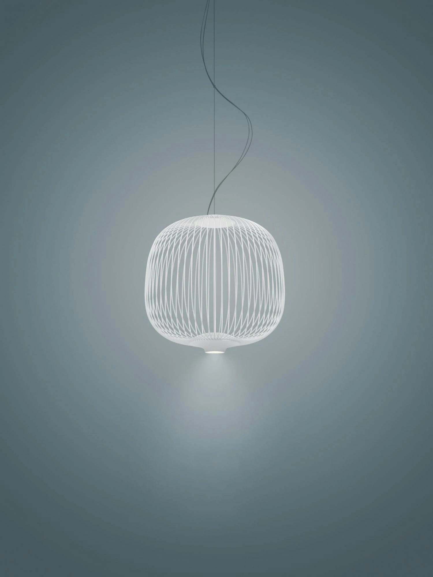 Spokes 2 Piccola Hängelampe MyLight, Weiß 4 Spokes 2 Piccola Hängelampe MyLight, Weiß – Bild 2