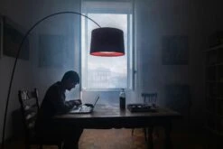 Twiggy Bodenleuchte, Karminrot -Günstiges Leuchten Geschäft foscarini twiggy floor lamp 6