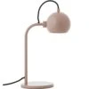 Ball Single Tischlampe, Glossy Nude