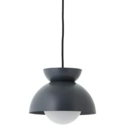 Butterfly Hängelampe, Matt Stahlblau