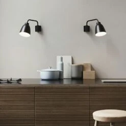 Fritz Hansen Caravaggio Wandleuchte, Schwarz -Günstiges Leuchten Geschäft fritz hansen caravaggio wandleuchte schwarz 4