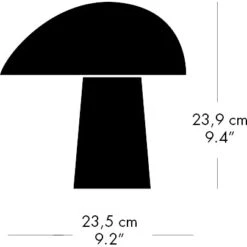 Fritz Hansen Night Owl Tischlampe, Midnight Blue / Esche -Günstiges Leuchten Geschäft fritz hansen night owl tischlampe 1