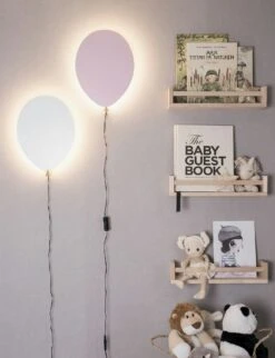 Globen Lighting Balloon Wandleuchte LED, Weiss -Günstiges Leuchten Geschäft globen lighting balloon wandleuchte led rosa 3 1