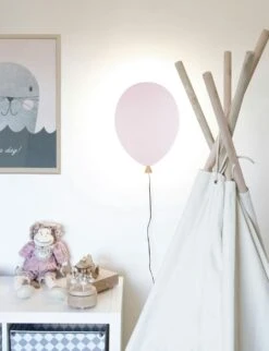 Globen Lighting Balloon Wandleuchte LED, Grau -Günstiges Leuchten Geschäft globen lighting balloon wandleuchte led rosa 4 2