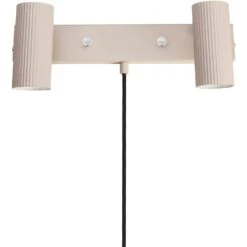 Globen Lighting Hubble 2 Wandleuchte, Beige