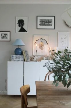 Globen Lighting Iris 35 Tischlampe, Dove Blue -Günstiges Leuchten Geschäft globen lighting iris 35 13