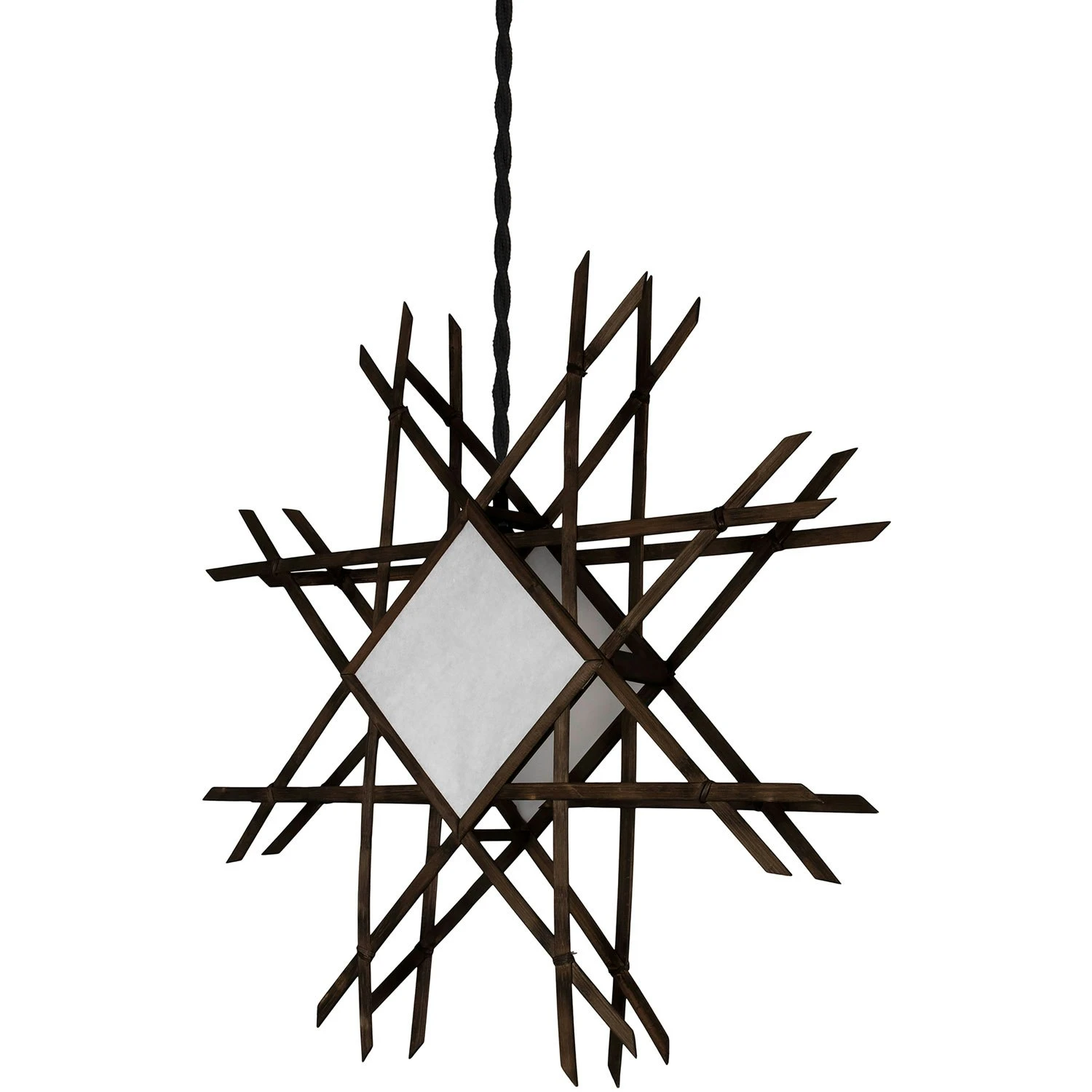 Globen Lighting Lea Weihnachtsstern 700 Mm, Braun 4 Globen Lighting Lea Weihnachtsstern 700 Mm, Braun – Bild 2