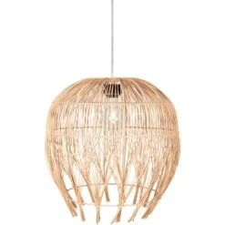 Globen Lighting Montego Lampenschirm 50 Cm, Naturbelassen