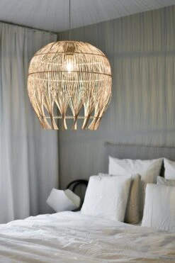 Globen Lighting Montego Lampenschirm 50 Cm, Naturbelassen -Günstiges Leuchten Geschäft globen lighting montego lampenschirm 50 cm 4