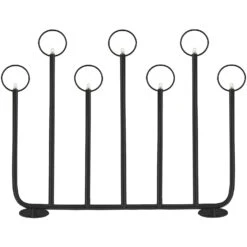 Globen Lighting Natale 7 Adventskerzenhalter, Schwarz