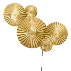 Globen Lighting Omega Wandleuchte, Gold