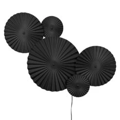 Globen Lighting Omega Wandleuchte, Schwarz