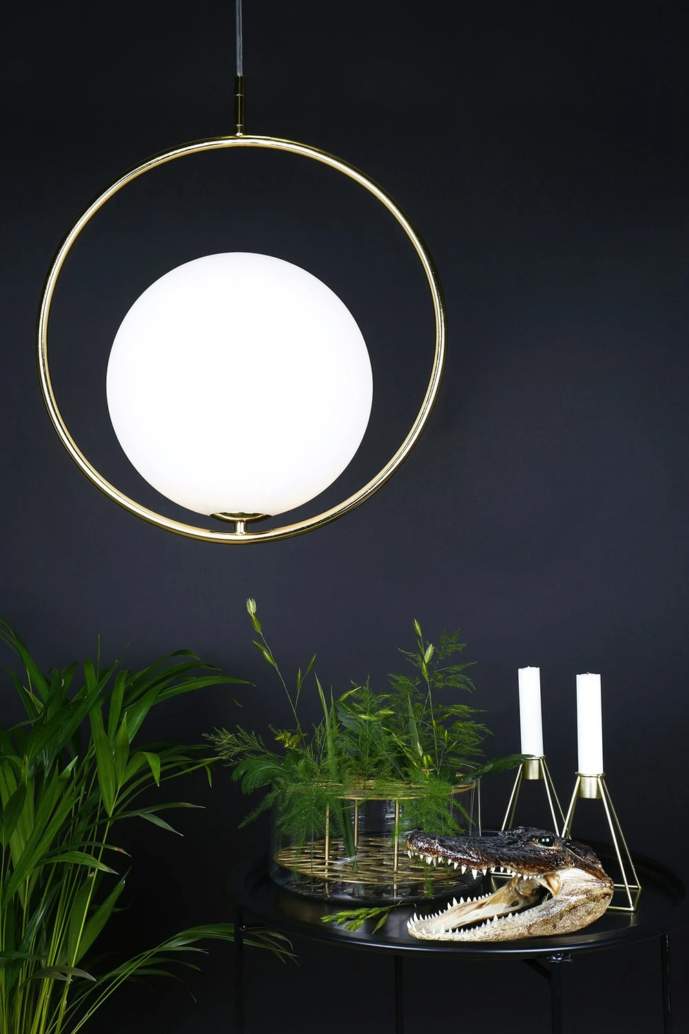 Globen Lighting Saint Pendelleuchte, Messing 4 Globen Lighting Saint Pendelleuchte, Messing – Bild 2