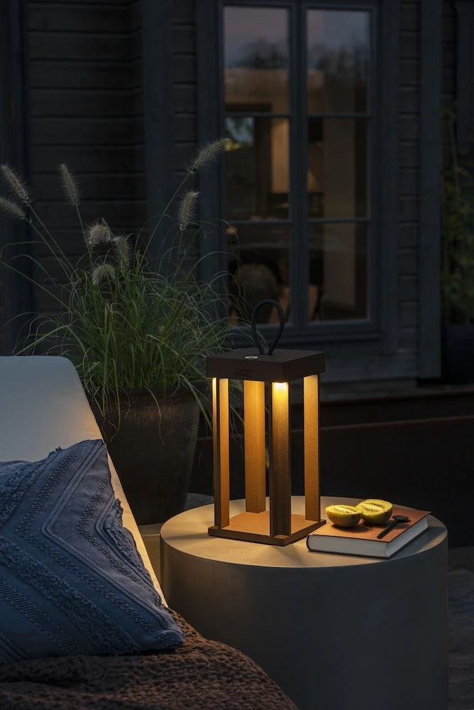 Cannes Tischlampe Tragbar, Rost 4 Cannes Tischlampe Tragbar, Rost – Bild 2