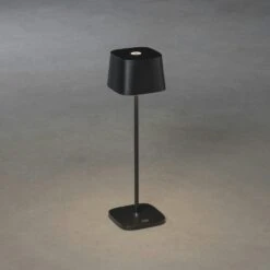 Capri Tischlampe Tragbar, Schwarz -Günstiges Leuchten Geschäft gnosjo konstsmide capri 7