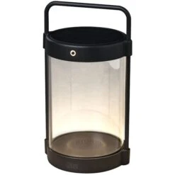 Günstiges Leuchten Geschäft 10 Crotone Tischlampe Tragbar, Schwarz