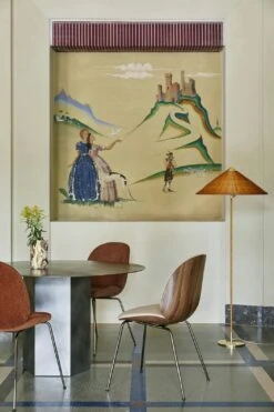 Gubi 9602 Stehlampe, Wicker Willow -Günstiges Leuchten Geschäft gubi 9602 standleuchte messing canvas 17