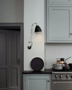 Gubi Bestlite BL6 Wandleuchte, Chrom -Günstiges Leuchten Geschäft gubi bestlite bl6 wandleuchte messing schwarz 4 2