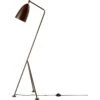 Gubi Gräshoppa Stehlampe, Walnussfarben -Günstiges Leuchten Geschäft gubi grashoppa floor lamp shade walnut bn glossy 0